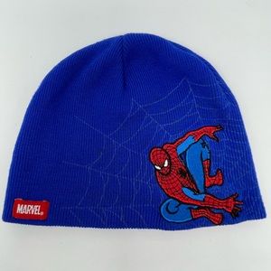MARVEL: Blue Spider-Man Beanie Hat